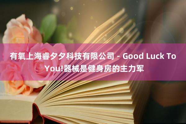 有氧上海睿夕夕科技有限公司 - Good Luck To You!器械是健身房的主力军